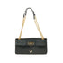 Verde Γυναικεία Τσάντα Ώμου 16-7583 Μαύρο