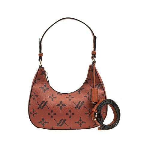 Verde Γυναικεία Τσάντα Ώμου 16-7637 Κάμελ