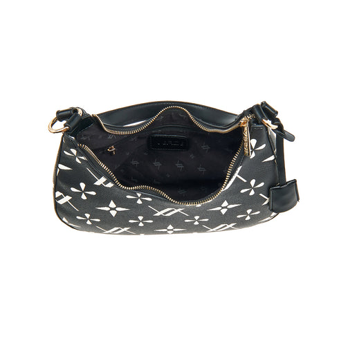 Verde Γυναικεία Τσάντα Ώμου 16-7637 Μαύρο