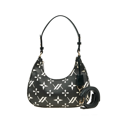 Verde Γυναικεία Τσάντα Ώμου 16-7637 Μαύρο