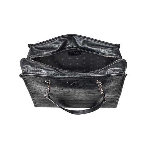 Verde Γυναικεία Τσάντα Ώμου 16-7654 Μαύρο