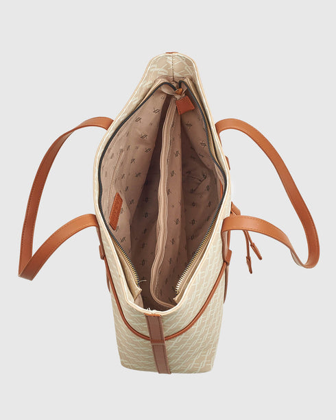 Verde Γυναικεία Τσάντα Ώμου 16-7697 Μπεζ