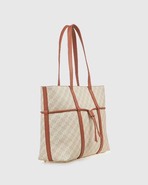 Verde Γυναικεία Τσάντα Ώμου 16-7697 Μπεζ