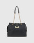 Verde Γυναικεία Τσάντα Ώμου 16-7704 Μαύρο