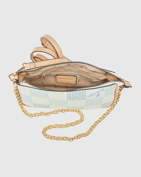 Verde Γυναικεία Τσάντα Ώμου  16-7769 Μπλε