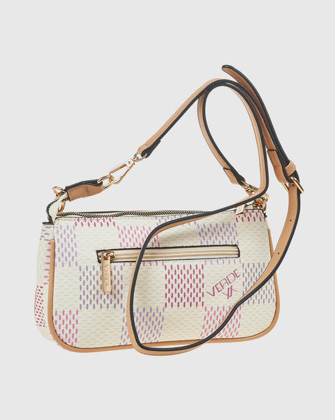 Verde Γυναικεία Τσάντα Ώμου  16-7769 Ροζ