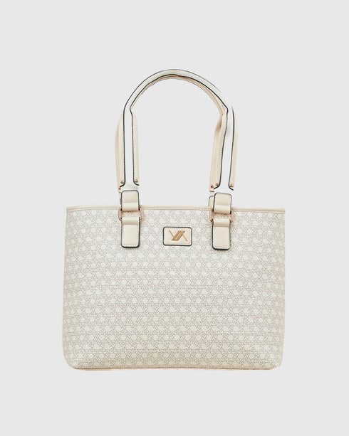 Verde Γυναικεία Τσάντα Ώμου  16-7887 Μπεζ