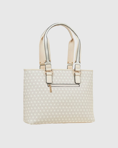 Verde Γυναικεία Τσάντα Ώμου  16-7887 Μπεζ