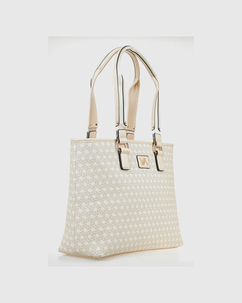 Verde Γυναικεία Τσάντα Ώμου  16-7887 Μπεζ