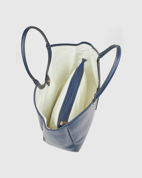 Verde Γυναικεία Τσάντα Ώμου  16-7912 Μπλε