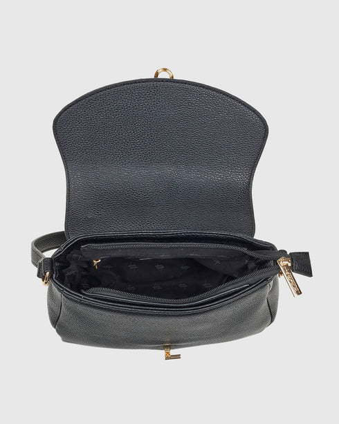 Verde Γυναικεία Τσάντα Ώμου 16-7915 Μαύρο