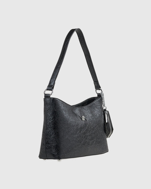 Verde Γυναικεία Τσάντα Ώμου 16-7926 Μαύρο