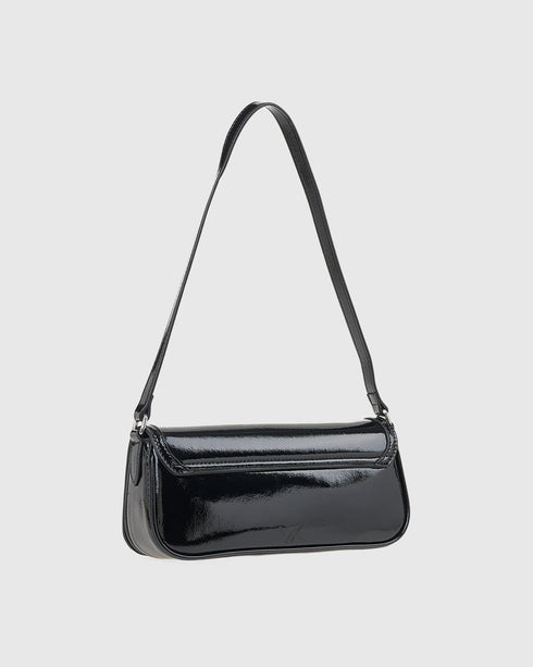 Verde Γυναικεία Τσάντα Ώμου 16-8031 Μαύρο