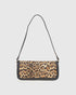 Verde Γυναικεία Τσάντα Ώμου 16-8037 Λεοπάρ
