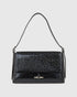 Verde Γυναικεία Τσάντα Ώμου 16-8065 Μαύρο