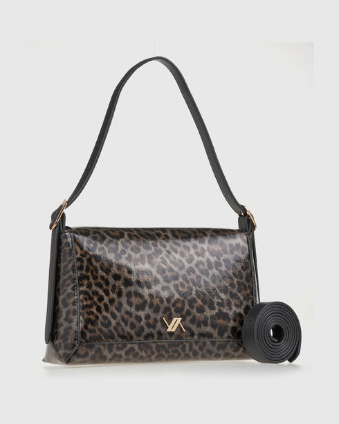 Verde Γυναικεία Τσάντα Ώμου 16-8065 Πούρου