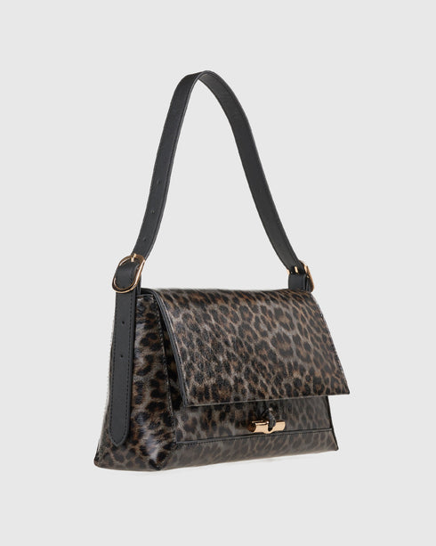 Verde Γυναικεία Τσάντα Ώμου 16-8065 Πούρου