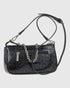 Verde Γυναικεία Τσάντα Ώμου 16-8066 Μαύρο