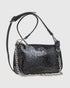 Verde Γυναικεία Τσάντα Ώμου 16-8066 Μαύρο