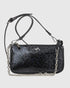 Verde Γυναικεία Τσάντα Ώμου 16-8066 Μαύρο