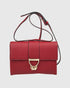 Verde Γυναικεία Τσάντα Ώμου 16-8096 Κόκκινο