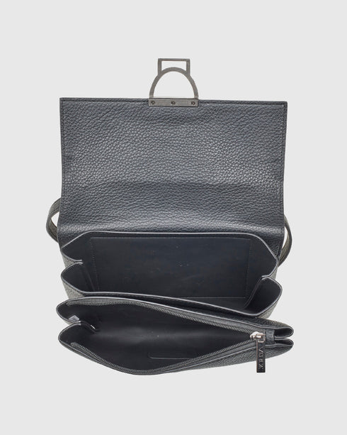 Verde Γυναικεία Τσάντα Ώμου 16-8096 Μαύρο