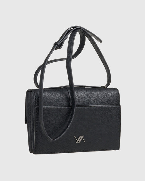 Verde Γυναικεία Τσάντα Ώμου 16-8096 Μαύρο