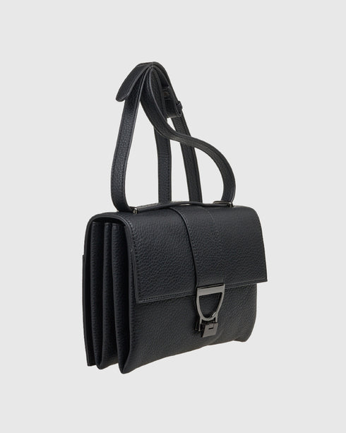 Verde Γυναικεία Τσάντα Ώμου 16-8096 Μαύρο