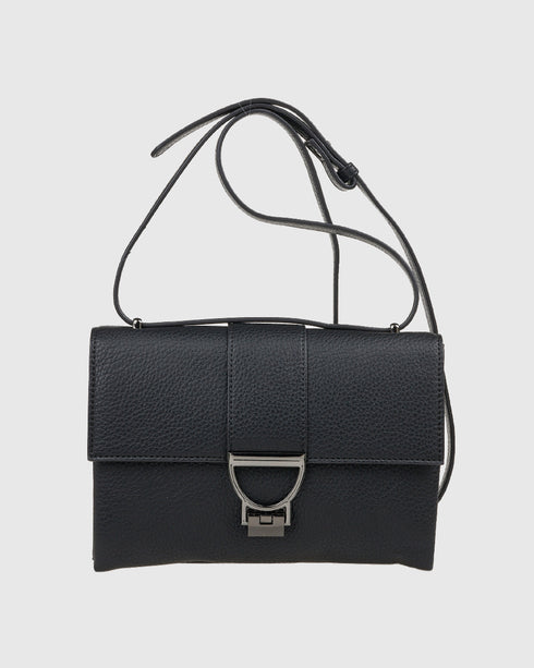 Verde Γυναικεία Τσάντα Ώμου 16-8096 Μαύρο