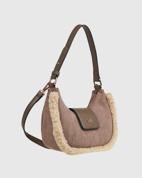 Verde Γυναικεία Τσάντα Ώμου 16-8235  Πούρου