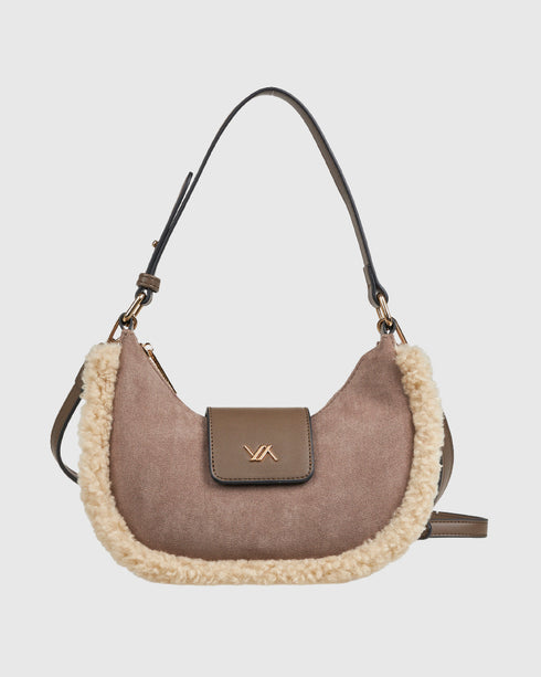 Verde Γυναικεία Τσάντα Ώμου 16-8235  Πούρου