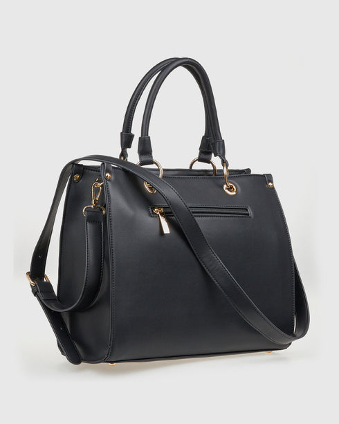 Verde Γυναικεία Τσάντα Ώμου 16-8257 Μαύρο