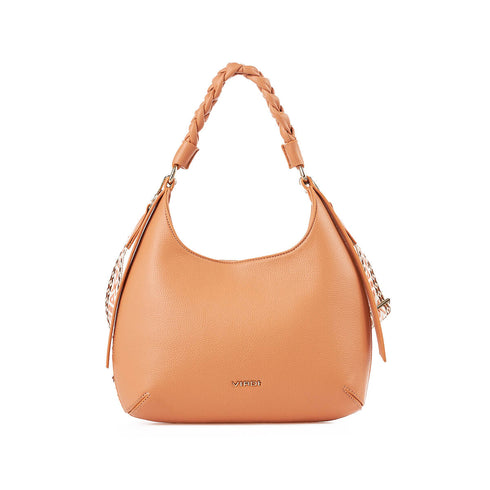 Verde Γυναικεία Τσάντα Ώμου-Χιαστί 16-7373 Πορτοκαλί