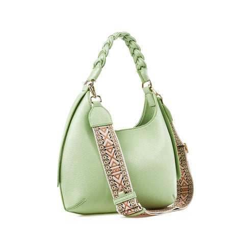 Verde Γυναικεία Τσάντα Ώμου-Χιαστί 16-7373 Πράσινο