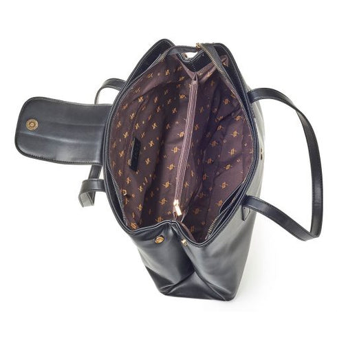 Verde Γυναικεία Τσάντα Ώμου 16-6879 Μαύρο