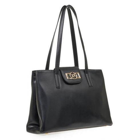 Verde Γυναικεία Τσάντα Ώμου 16-6879 Μαύρο