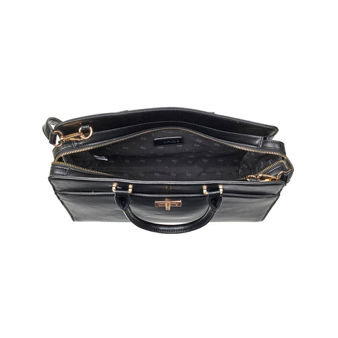 Verde Γυναικεία Τσάντα Χειρός 16-7512 Μαύρο