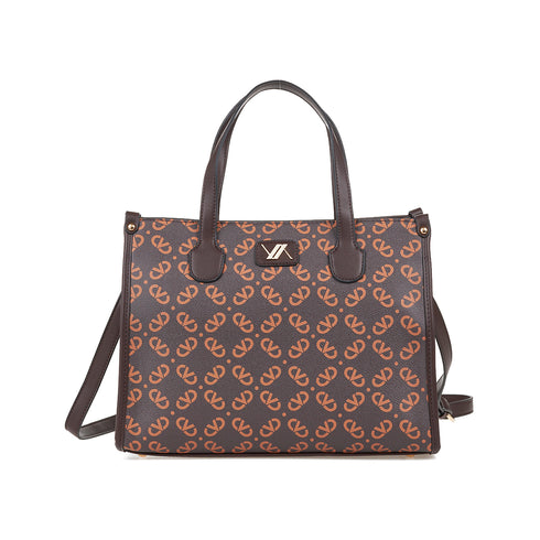 Verde Γυναικεία Τσάντα Χειρός 16-7567 Καφέ