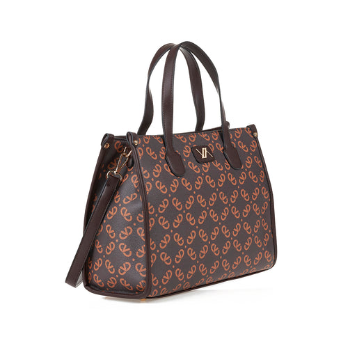 Verde Γυναικεία Τσάντα Χειρός 16-7567 Καφέ