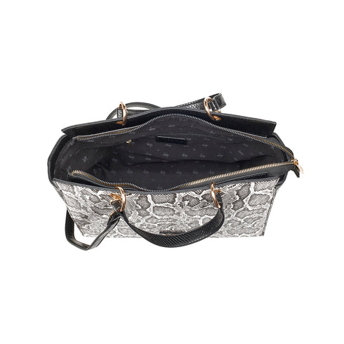 Verde Γυναικεία Τσάντα Χειρός 16-7585 Μαύρο