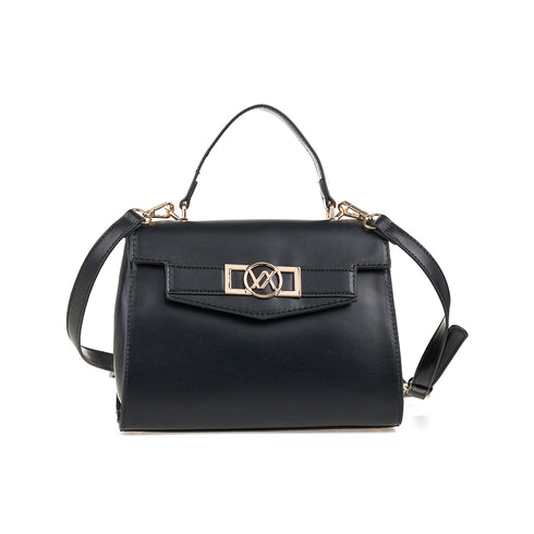 Verde Γυναικεία Τσάντα Χειρός 16-7622 Μαύρο