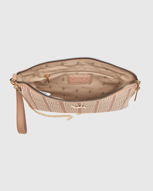 Verde Γυναικεία Τσάντα Χειρός 16-7728 Nude