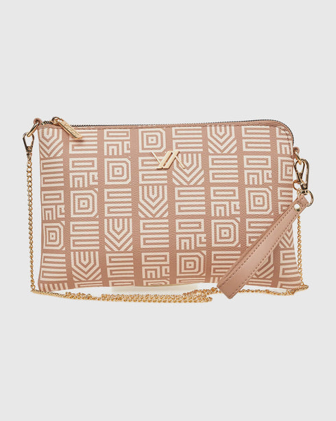 Verde Γυναικεία Τσάντα Χειρός 16-7728 Nude