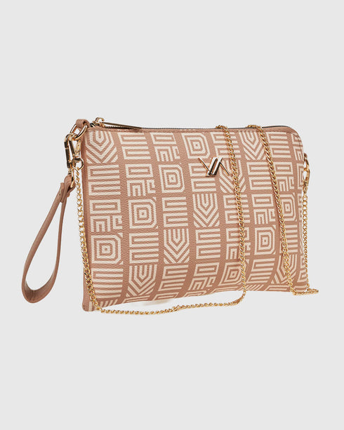 Verde Γυναικεία Τσάντα Χειρός 16-7728 Nude