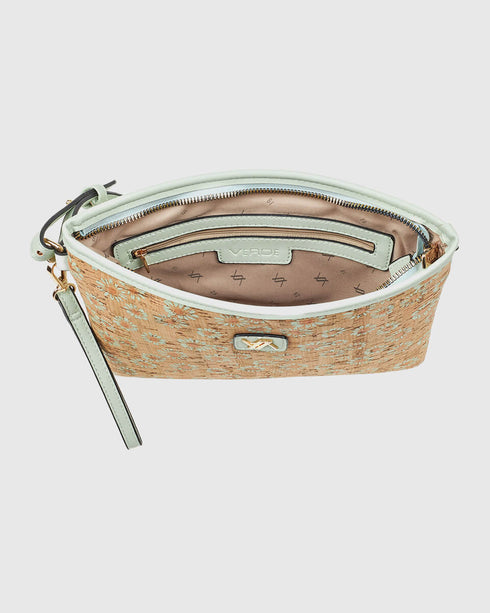 Verde Γυναικεία Τσάντα Χειρός 16-7751 Μέντα