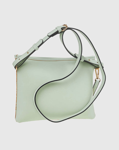Verde Γυναικεία Τσάντα Χειρός 16-7751 Μέντα