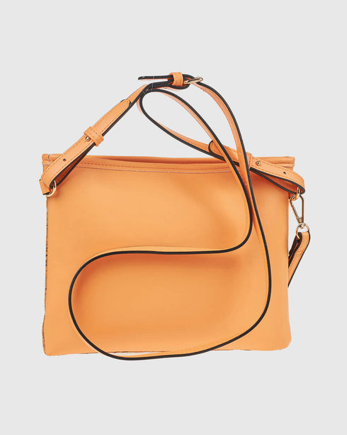 Verde Γυναικεία Τσάντα Χειρός16-7751 Πορτοκαλί