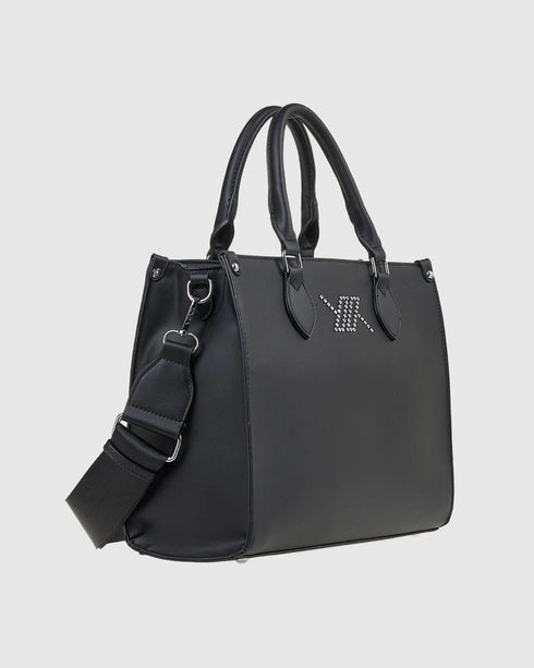 Verde Γυναικεία Τσάντα Χειρός 16-7833 Μαύρο