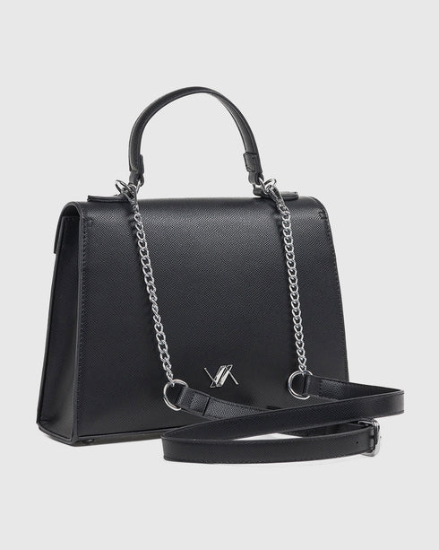 Verde Γυναικεία Τσάντα Χειρός 16-7997 Μαύρο