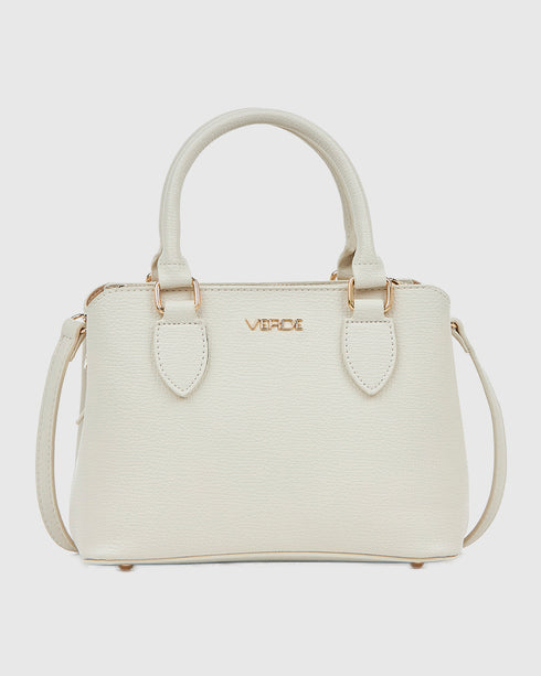 Verde Γυναικεία Τσάντα Χειρός 16-8000 Εκρού